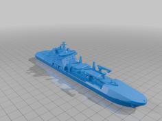 RFA Fleet Solid Support Ship – Resolute Class 3D Printer Model