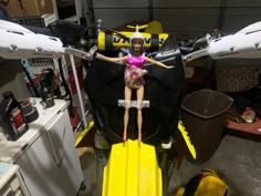 Dirt Bike Barbie Mount 3D Printer Model