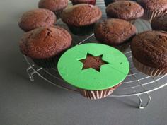 Muffin Stencil Star 3D Printer Model