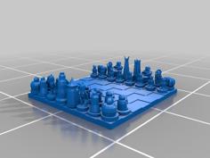 One Chess Set To Rule Them All 3D Printer Model