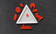 Puzzle Triangle 3D Printer Model