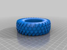 TIRE KIT FOR DAKAR MILITARY TRUCK 3D Printer Model