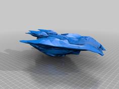 Warframe – Nightwave Landing Craft 3D Printer Model