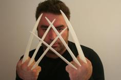 Wolverine Claws 3D Printer Model