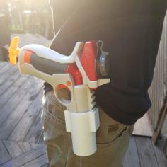 Holster For Nerf Pro Gelfire Ignitor 3D Printer Model