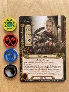 Lord Of The Rings LCG Tokens 3D Printer Model