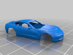 Corvette Stingray 1:100 – 3D Scan 3D Printer Model