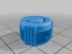 Sovtek Big Muff Style Knob – Mini 3D Printer Model