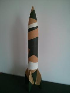 A4/V2 Rocket 3D Printer Model