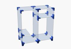 Custom Made Shelving System 3D Printer Model