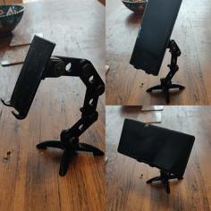 Articulating Phone Stand – Customisable 3D Printer Model