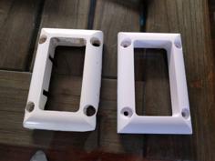 Plastic Deck Rail Bracket 3D Printer Model