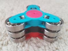 Hand Spinner Fidget With External Bearings (SketchUp Files Provided) 3D Printer Model