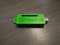 Raspberry Pi Zero USB Stem Case 3D Printer Model