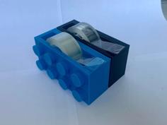 LEGO Brick Tape Dispenser 3D Printer Model