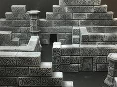 Modular Cyclopean Ruins (15mm Scale) 3D Printer Model