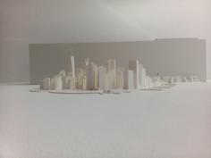 Large Scale New York Manhattan 3D Model 3D Printer Model