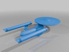 USS Valiant-NCC 2217 3D Printer Model