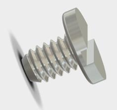 1/4 20 Camera Screw 3D Printer Model