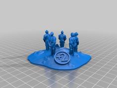 Catan Largest Army Trophy 3D Printer Model