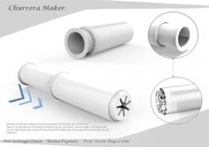 Churros Maker 3D Printer Model