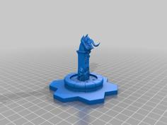 The Edge: Dawnfall – Demon Shrine – Blood Altar 3D Printer Model