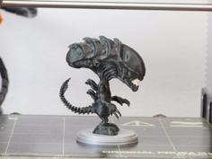 Cute Alien Xenomorph (multi-material Remix) 3D Printer Model