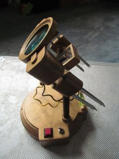 Steampunk Taxidermy Stand 3D Printer Model