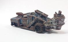 Gaslands Barrels Silo Woodgastanks 3D Printer Model