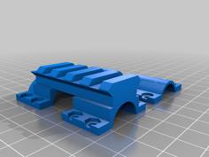 Daisy 880 Barrel-mount Picatinny Rail 3D Printer Model