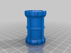 Sci-fi Fluid Canister (no. 1) 3D Printer Model