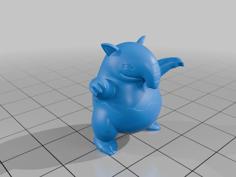 Pokemon Drowzee #96 – Optimized For 3D Printing 3D Printer Model