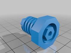 BMW E36 Head Lamp Adjustment Bolt 3D Printer Model