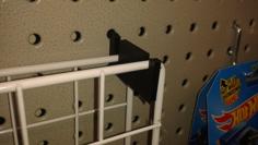 Pegboard Paint Holder Brackets 3D Printer Model