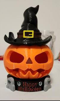 Makies Pumpkin Remix Of The Remix, Happy Halloween Edition 3D Printer Model