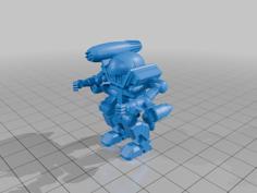 Spindrift Battlemech 3D Printer Model