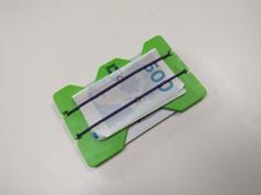 Minimalistic Wallet With Note Clip 3D Printer Model