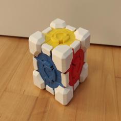 Rubiks Cube Companion Cube Extensions 3D Printer Model