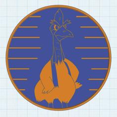 Translucent Boss Cass Coaster (Ty The Tasmanian Tiger) 3D Printer Model