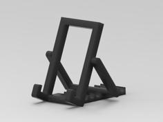 Phone Stand 3D Printer Model