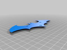 Batarang 3D Printer Model