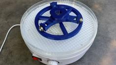 Filament Dryer / Dehydrator Spool Roller / Spool Holder 3D Printer Model