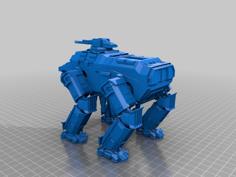 Helldivers 2 Automaton Factory Strider 3D Printer Model