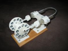 3D Printed Alpha Stirling Engine #2 3D Printer Model