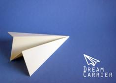 Dream Carrier_Paper Plane Business Card Holder 3D Printer Model