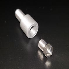 3D Nozzle Deburring / Polishing Bit 3D Printer Model