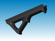 Angled Foregrip Remix No Wings 3D Printer Model