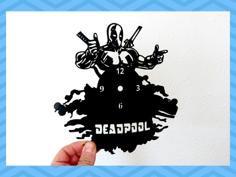 Reloj DEADPOOL 3D Printer Model