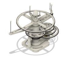 Graduation Cap Orrery 3D Printer Model