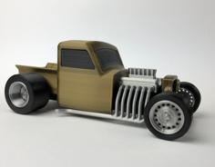 HOT ROD / RAT ROD – Fully 3D Printable 3D Printer Model